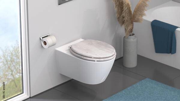 Eisl WC-Sitz Light Wood MDF Eisl WC-Sitz Light Wood MDF – Bild 2