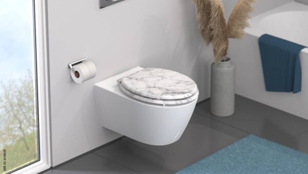 Eisl WC-Sitz Marmor Stone MDF Eisl WC-Sitz Marmor Stone MDF – Bild 4