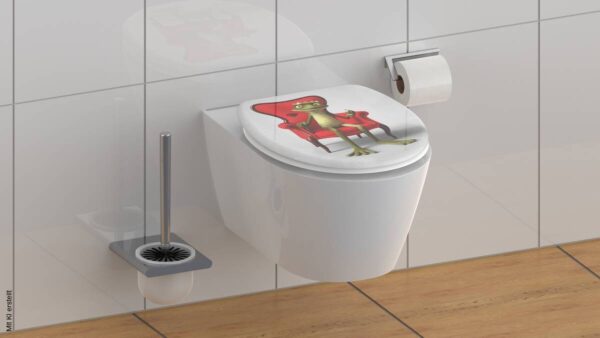 Eisl WC-Sitz Frog King MDF – Bild 5