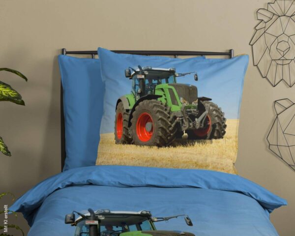 Baumwoll Bettwäsche Tractor Renforce – Bild 3