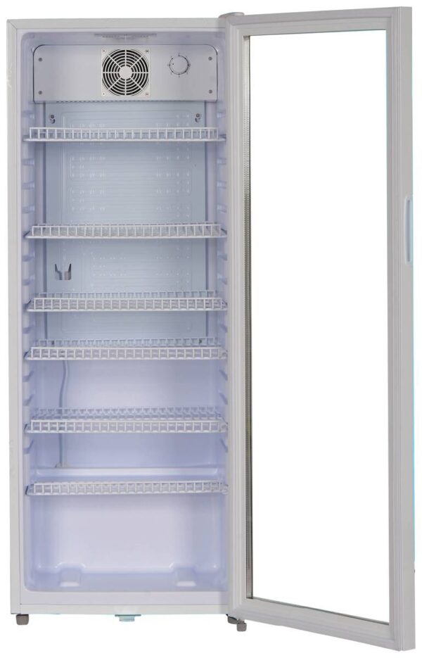 POCOline Glastürkühlschrank GTK 140-237CW weiß B/H/T: ca. 54x140x55 cm – Bild 4
