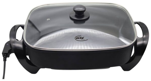 Elta Elektrische Multipfanne MP-3808 schwarz schwarz – Bild 2