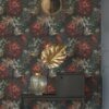 Vliestapete Floral schwarz bunt B/L: ca. 53x1005 cm Vliestapete Floral schwarz bunt B/L: ca. 53x1005 cm – Bild 5