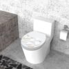 POCOline WC-Sitz weiße Herzen cremeweiß Duroplast – Bild 2