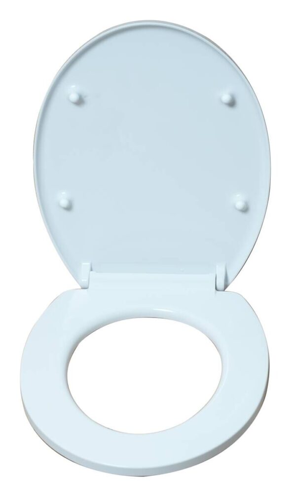 POCOline WC-Sitz weiße Herzen cremeweiß Duroplast – Bild 4