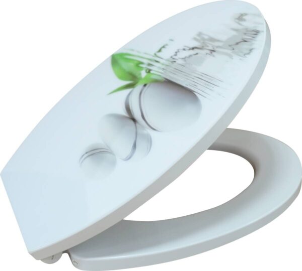 POCOline WC-Sitz White Stone weiß Duroplast – Bild 4