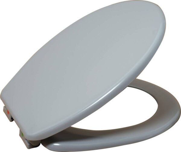 POCOline WC-Sitz Cassano grau Duroplast – Bild 2