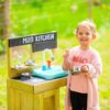 TP Toys Spielküche natur B/H/T: ca. 33x88x55 cm – Bild 4