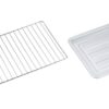 POCOline Mini-Backofen silber Glas B/H/L: ca. 42,6x35,7x51,1 cm ca. 30 l – Bild 2