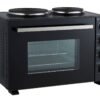 POCOline Mini-Backofen silber Glas B/H/L: ca. 42,6x35,7x51,1 cm ca. 30 l – Bild 3