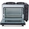 POCOline Mini-Backofen silber Glas B/H/L: ca. 42,6x35,7x51,1 cm ca. 30 l – Bild 5