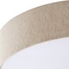 GLOBO Deckenleuchte Conny beige H/D: ca. 15x50 cm 1 Brennstellen – Bild 2
