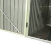 Westmann Fahrradgarage Gartenbox anthrazit anthrazit B/H/L: ca. 203x158x200 cm – Bild 2