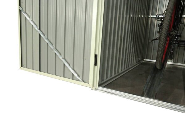Westmann Fahrradgarage Gartenbox anthrazit anthrazit B/H/L: ca. 203x158x200 cm – Bild 2
