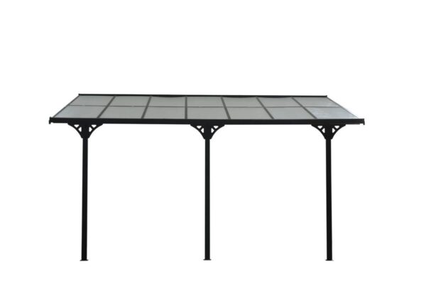 Westmann Terrassenüberdachung Bruce grau Aluminium B/H/T: ca. 434x269x300 cm Westmann Terrassenüberdachung Bruce grau Aluminium B/H/T: ca. 434x269x300 cm – Bild 3