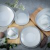 CreaTable Kombiservice Square weiß Porzellan 30 tlg. – Bild 2