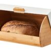 Zeller Brotkasten weiß Bambus B/H/L: ca. 27x19x39 cm Zeller Brotkasten weiß Bambus B/H/L: ca. 27x19x39 cm – Bild 3