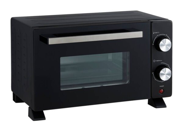 POCOline Mini-Backofen schwarz Metall B/H/L: ca. 29,6x23,1x39,1 cm ca. 9 l POCOline Mini-Backofen schwarz Metall B/H/L: ca. 29,6x23,1x39,1 cm ca. 9 l – Bild 3
