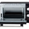 POCOline Mini-Backofen schwarz Metall B/H/L: ca. 29,6x23,1x39,1 cm ca. 9 l POCOline Mini-Backofen schwarz Metall B/H/L: ca. 29,6x23,1x39,1 cm ca. 9 l – Bild 5