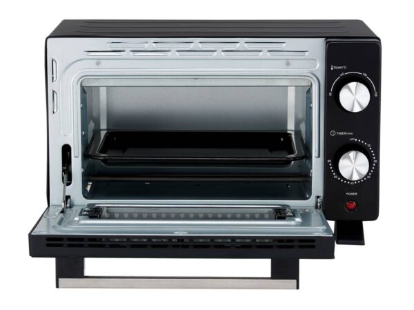 POCOline Mini-Backofen schwarz Metall B/H/L: ca. 29,6x23,1x39,1 cm ca. 9 l POCOline Mini-Backofen schwarz Metall B/H/L: ca. 29,6x23,1x39,1 cm ca. 9 l – Bild 5