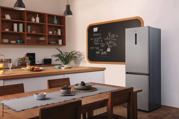 Gorenje Kühl-/Gefrierkombination NRK619CAXL4 Inox B/H/T: ca. 59,5x186x59 cm – Bild 2