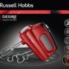 Russell Hobbs Handmixer 24670-56 rot schwarz Kunststoff B/H/L: ca. 8,5x15,9x19,6 cm – Bild 3