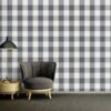A.S.Creation Vliestapete Black u.White Rauten grau B/L: ca. 53x1005 cm – Bild 3