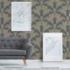 A.S.Creation Vliestapete Trendwall 2 Palmen gold B/L: ca. 53x1005 cm – Bild 2