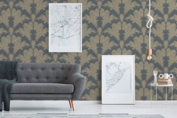 A.S.Creation Vliestapete Trendwall 2 Palmen gold B/L: ca. 53x1005 cm – Bild 2