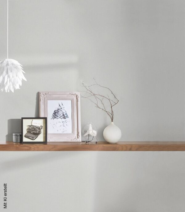 A.S.Creation Vliestapete Trendwall 2 Uni grau B/L: ca. 53x1005 cm – Bild 2