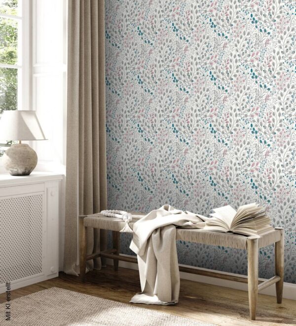 A.S.Creation Vliestapete Attractive 2 Floral weiß B/L: ca. 53x1005 cm – Bild 3