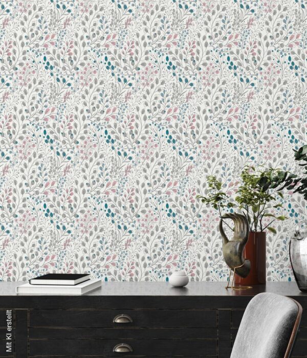 A.S.Creation Vliestapete Attractive 2 Floral weiß B/L: ca. 53x1005 cm – Bild 5