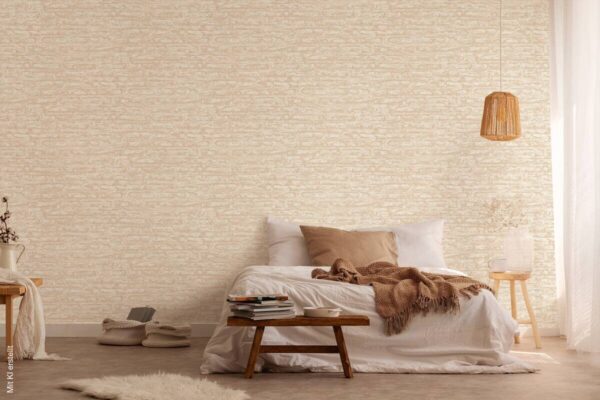 A.S.Creation Vliestapete Attractive 2 Steine beige B/L: ca. 53x1005 cm – Bild 2