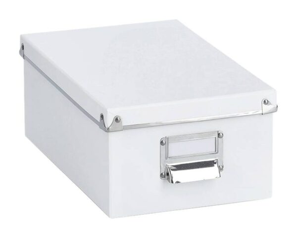 Zeller Aufbewahrungsboxen-Set weiß Metall Zeller Aufbewahrungsboxen-Set weiß Metall – Bild 3