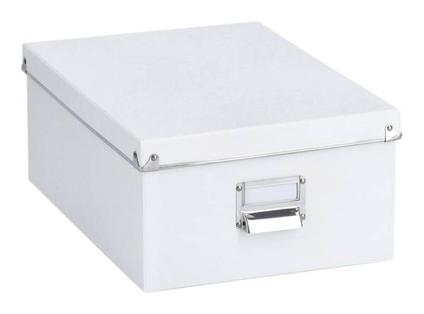 Zeller Aufbewahrungsboxen-Set weiß Metall Zeller Aufbewahrungsboxen-Set weiß Metall – Bild 4