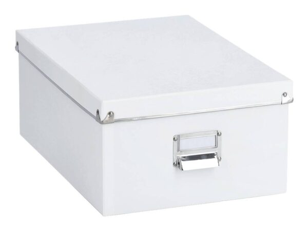 Zeller Aufbewahrungsboxen-Set weiß Metall Zeller Aufbewahrungsboxen-Set weiß Metall – Bild 5