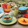 CreaTable Kombiservice NATURE bunt Steinzeug 16 tlg. – Bild 2