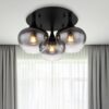 GLOBO Deckenleuchte Maxy B/H/L: ca. 45x35x41 cm E27 3 Brennstellen – Bild 2