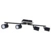 POCOline LED-Spot 4-flg. Akshan schwarz Metall B/H: ca. 73x10 cm 4 Brennstellen – Bild 4