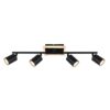 POCOline LED-Spot 4-flg. Akshan schwarz Metall B/H: ca. 73x10 cm 4 Brennstellen – Bild 5