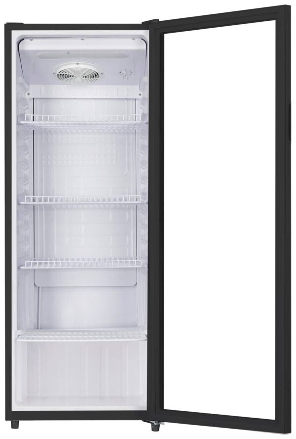POCOline Glastürkühlschrank GTK144-235 DB schwarz B/H/T: ca. 54x144x55 cm – Bild 2