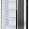 POCOline Glastürkühlschrank GTK144-235 DB schwarz B/H/T: ca. 54x144x55 cm – Bild 3