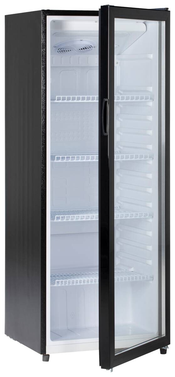 POCOline Glastürkühlschrank GTK144-235 DB schwarz B/H/T: ca. 54x144x55 cm – Bild 5