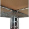 Schwerlaststeckregal 2er-Set verzinkt B/H/T: ca. 200x200x60 cm – Bild 3