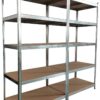 Schwerlaststeckregal 2er-Set verzinkt B/H/T: ca. 200x200x60 cm – Bild 5