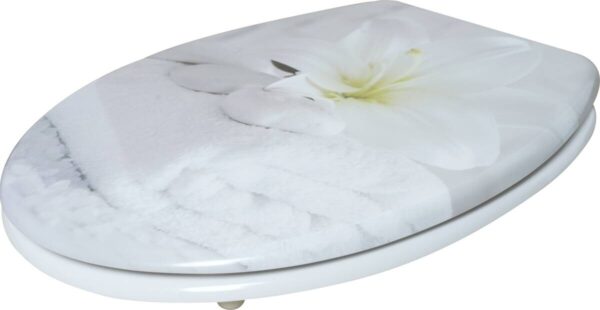 POCOline WC-Sitz White Wellness Duroplast – Bild 2