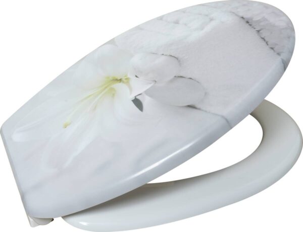 POCOline WC-Sitz White Wellness Duroplast – Bild 5