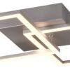 Reality LED-Deckenleuchte Trail titanfarbig Metall B/H/T: ca. 60x7x35 cm 1 Brennstellen Reality LED-Deckenleuchte Trail titanfarbig Metall B/H/T: ca. 60x7x35 cm 1 Brennstellen – Bild 2