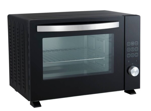 POCOline Mini-Backofen schwarz Glas B/H/L: ca. 38,4x37,2x53,6 cm ca. 36 l POCOline Mini-Backofen schwarz Glas B/H/L: ca. 38,4x37,2x53,6 cm ca. 36 l – Bild 3