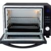 POCOline Mini-Backofen schwarz Glas B/H/L: ca. 38,4x37,2x53,6 cm ca. 36 l POCOline Mini-Backofen schwarz Glas B/H/L: ca. 38,4x37,2x53,6 cm ca. 36 l – Bild 5